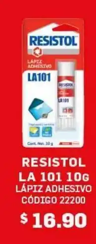 DelSol Resistol la 101 oferta