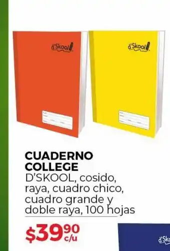 DelSol Cuaderno college oferta