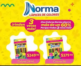 Lpices de colores norma