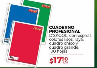 DelSol Cuaderno profesional oferta