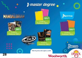 DelSol Cuaderno profesional oferta