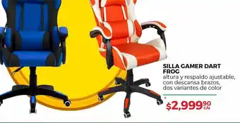 Silla gamer dart frog