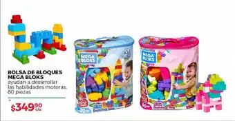 Bolsa de bloques mega blocks