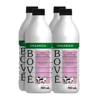 Sam's Club Leche deslactosada bové deslactosada 4 pzas de 960 ml c/u oferta
