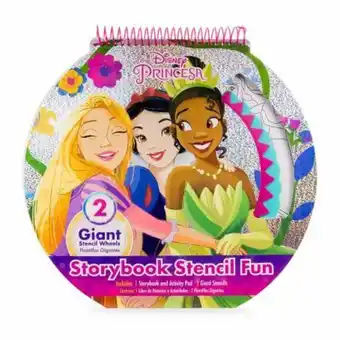 Libro de actividades berry hip storybook stencil fun princesas