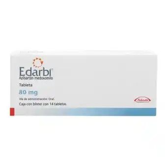 Edarbi 80 mg 14 tabletas