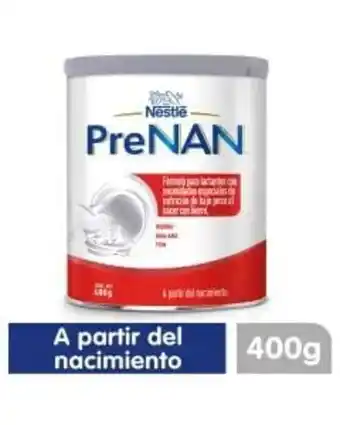 Formula láctea pre nan 400 gr