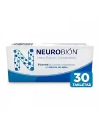 Neurobión oral 30 tabletas vitaminas del complejo b