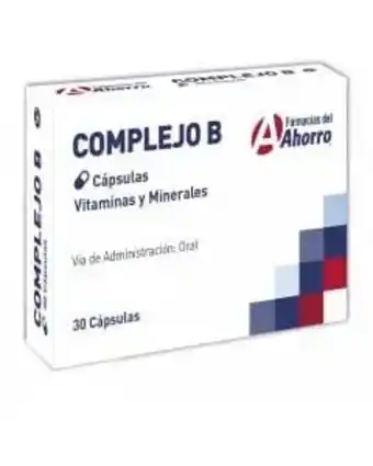 Farmacias del Ahorro Marca del ahorro complejo b oral 30 cápsulas oferta