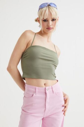 H&M Top bandeau corto oferta