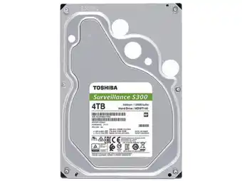 PCEL Disco duro toshiba s300 de 4tb, caché 128mb, 5400 rpm, sata iii (6 gb/s). oferta