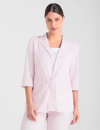 Suburbia Saco la mode rosa medio a rayas oferta