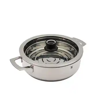 Olla de cocción cuisine en acero inoxidable