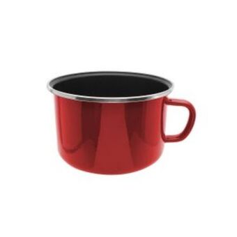 El Bodegón Hervidor de 16 cm vasconia viva colors hecho de vitroacero® color rojo con antiadherente duraflon® oferta