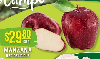 Soriana Híper Manzana Red Delicious oferta