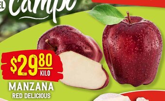 Soriana Híper Manzana Red Delicious oferta