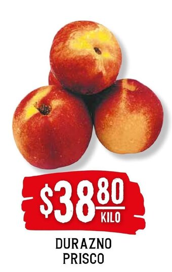 Soriana Híper Durazno Prisco oferta