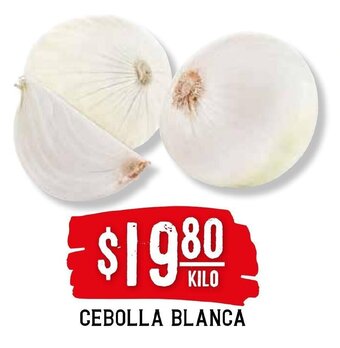 Soriana Híper Cebolla Blanca oferta