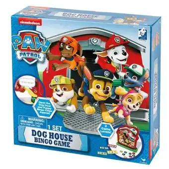 Juguetrón Spin master paw patrol dog house bingo game 6038341 oferta