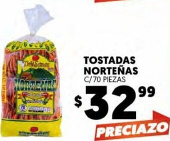 Merco Tostadas Norteñas C/70 Piezas oferta