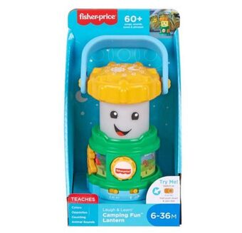 Juguetrón Mattel ríe y aprende linterna campamento divertido grw50 oferta