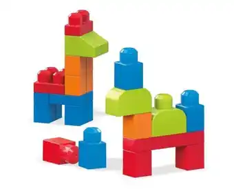Juguetrón Mattel mega bloks bolsa mediana construcción 40 bloques fkl01 oferta