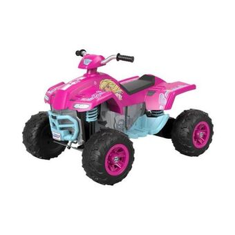 Juguetrón Mattel fisher-price power wheels barbie atv gwt19 oferta