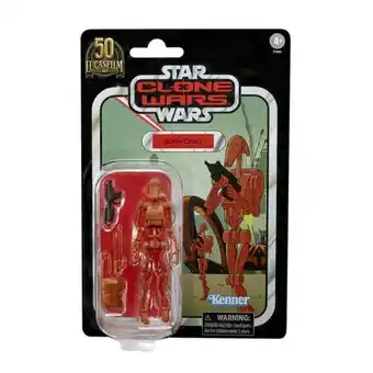 Juguetrón Hasbro star wars vintage battle droid f5865 oferta