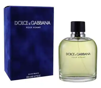Perfume caballero dolce & gabbana pour homme (edt) eau de toilette 200 ml