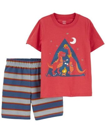 Carter's Conjunto de 2 piezas de playera de jersey con estampado de dragón y short carter's oferta