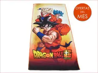 Toalla sustentable dragon ball