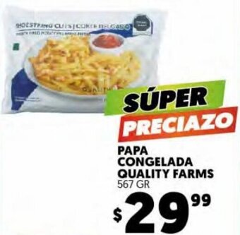 Merco Papa Congelada Quality Farms 567gr oferta