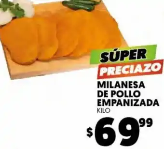 Merco Milanesa de Pollo Empanizada oferta