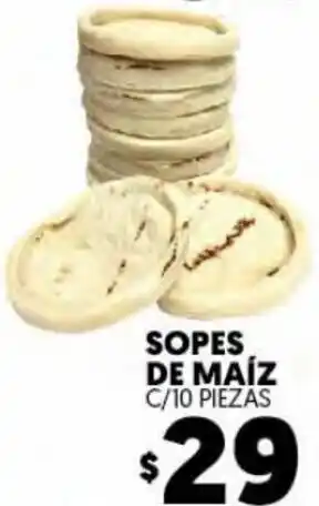 Merco Sopes de Maíz C/10 Piezas oferta