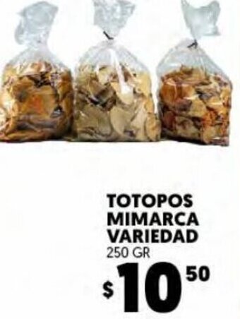 Merco Totopos Mimarca Variedad 250gr oferta