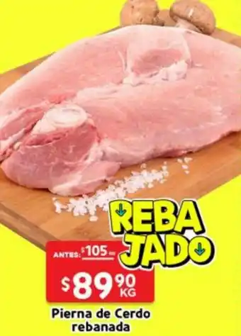 HEB Pierna de Cerdo Rebanada oferta