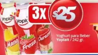 Yoghurt para Beber Yoplait 3x242gr