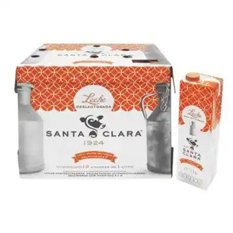 Sam's Club Leche santa clara deslactosada 12 pzas de 1 l oferta