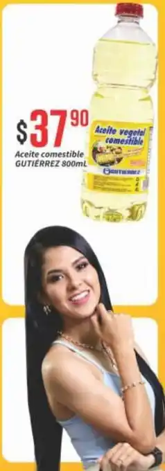Super Gutiérrez GUTIERREZ Aceite comestible 800mL oferta