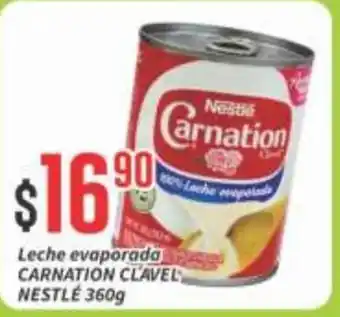 CARNATION CLAVEL NESTLE leche evaporada 360g