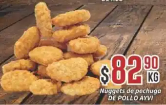 Super Gutiérrez Nuggets de pechuga DE POLLO AYVI oferta