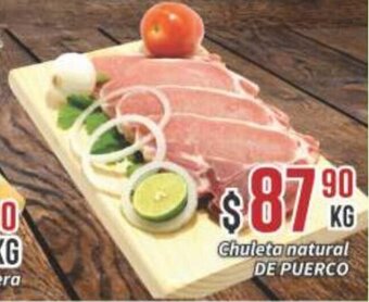 Chuleta natural DE PUERCO