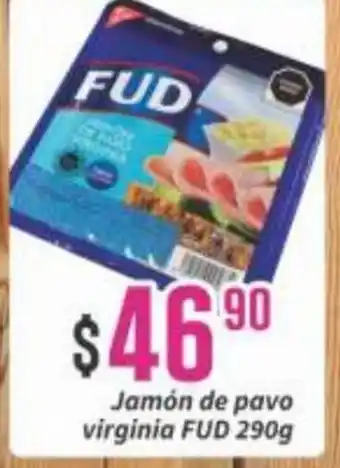 Super Gutiérrez FUD Jamon de pavo virginia 290g oferta