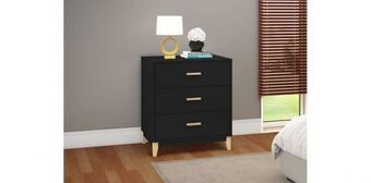 Muebles Dico Cajonera bertolini le6008 negro oferta