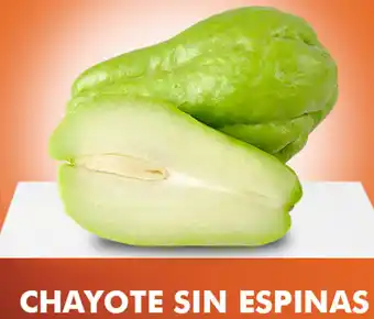La Comer Chayote Sin Espinas oferta