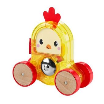 Juguetrón Mattel fisher-price pollito sorpresas sobre ruedas gml82 oferta