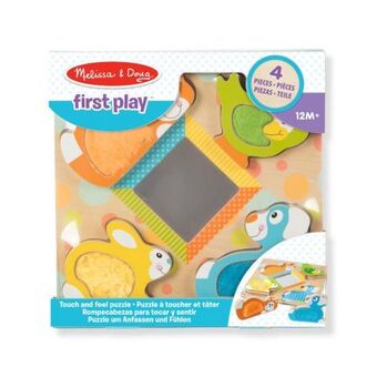 Juguetrón Melissa and doug 11898 rompecabezas para tocar y sentir mascotas ocultas oferta