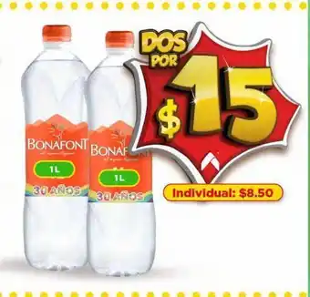 Bodega Aurrerá Agua bonafont oferta