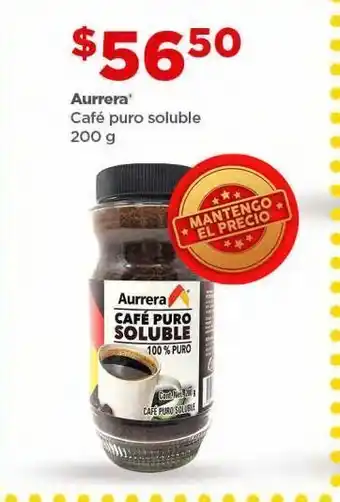 Bodega Aurrerá Café puro soluble 200 g oferta