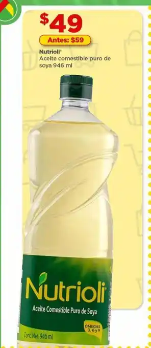 Bodega Aurrerá Aceites nutrioli oferta